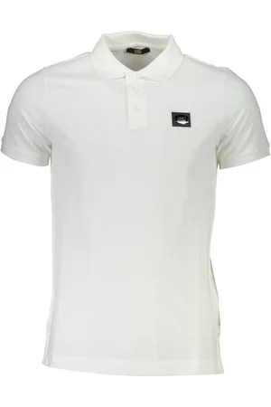 Roberto Cavalli Poloshirt Herren Kurzarm-Poloshirt in Weiß mit Logo und - Verkäufer: Redeve
