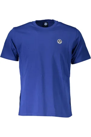 North Sails T-Shirt Kurzarmp-T-Shirt Herren Blau mit Applikation & - Verkäufer: Redeve