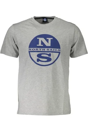 North Sails T-Shirt Graues Herren Kurzarm-T-Shirt mit Rundhals und - Verkäufer: Redeve