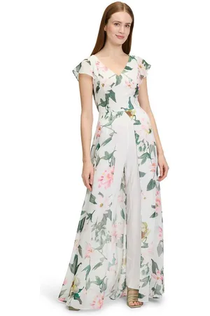 Vera Mont Overall Jumpsuit kurzarm (1-tlg) Druck