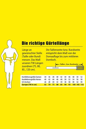 Bernd Götz Ledergürtel