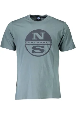 North Sails T-Shirt Herren Kurzarm T-Shirt Grün mit Rundhals und - Verkäufer: Redeve