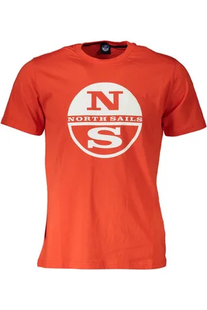 North Sails T-Shirt Rotes Kurzarm-T-Shirt für Herren mit Rundhals und - Verkäufer: Redeve