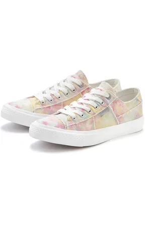 ELBSAND Sneaker Schnürhalbschuh, Freizeitschuh aus Textil, Used-Look VEGAN