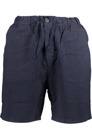 North Sails 5-Pocket-Hose Herren Bermuda-Shorts Blau, Slim Fit, Bio-Baumwolle, Bequemer Sitz - Verkäufer: Redeve