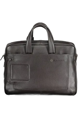 Piquadro Businesstasche, Hochwertige braune Herren-Aktentasche mit Laptopfach und Riemen - Verkäufer: Redeve