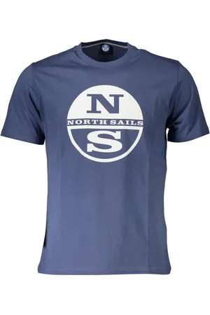 North Sails T-Shirt Herren Blaues Kurzarm T-Shirt mit Logo & - Verkäufer: Redeve