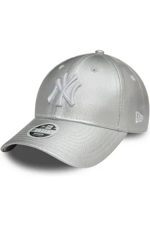 New Era Baseball Cap 9Forty METALLIC DENIM NY Yankees silber - Verkäufer: ICED OUT