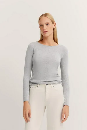 Bugatti Langarmshirt mit Rundhals & langem Arm