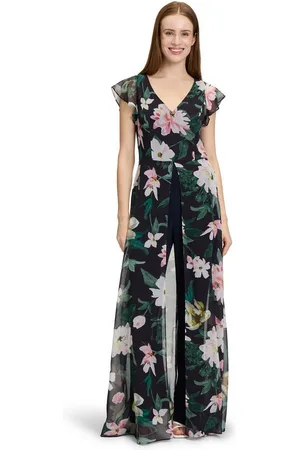 Vera Mont Overall Jumpsuit kurzarm (1-tlg) Druck