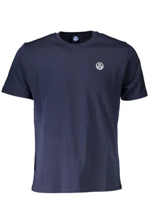 North Sails T-Shirt Herren Blau Kurzarm T-Shirt mit Rundhalsausschnitt - Verkäufer: Redeve