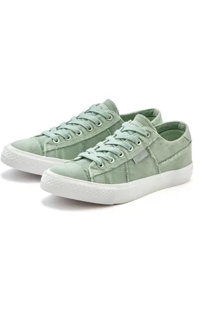 ELBSAND Sneaker Schnürhalbschuh, Freizeitschuh aus Textil, Used-Look VEGAN