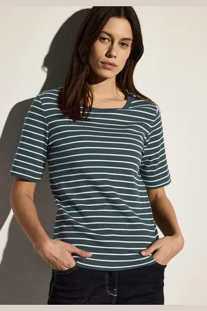 CECIL T-Shirt mit Streifen Muster