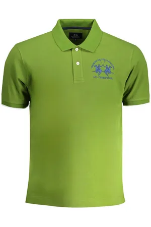 La Martina Poloshirt Herren Grün Poloshirt Kurzarm mit Stickerei & - Verkäufer: Redeve