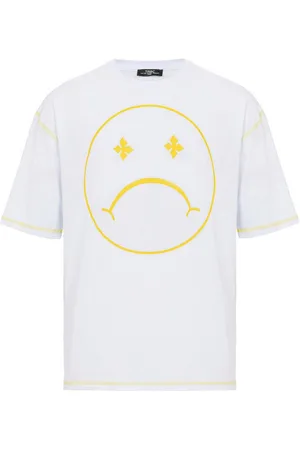 Redbridge T-Shirt Oversized mit Smiley-Print – Rundhals, Streetwear, 100 % Baumwolle - Verkäufer: ChillDeal