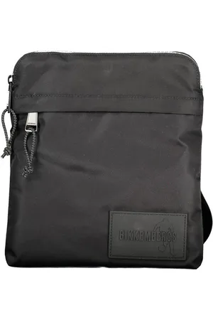 Bikkembergs Umhängetasche, Schwarze Herrenschultertasche mit verstellbarem Gurt und Reißverschlu - Verkäufer: Redeve