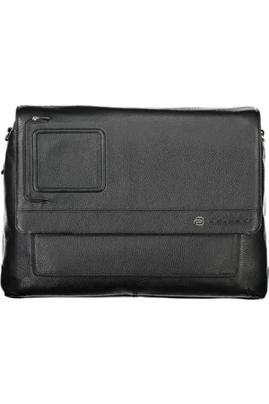 Piquadro Aktentasche, Stilvolle schwarze Herrenumhängetasche für Laptop mit vielen Fächer - Verkäufer: Redeve