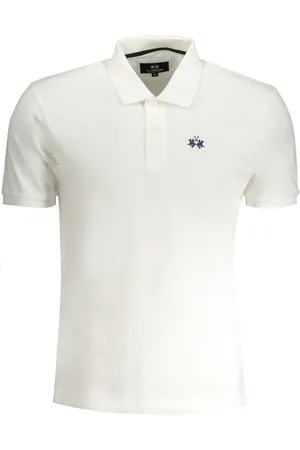 La Martina Poloshirt Elegantes Weißes Kurzarm-Poloshirt für Herren mit - Verkäufer: Redeve