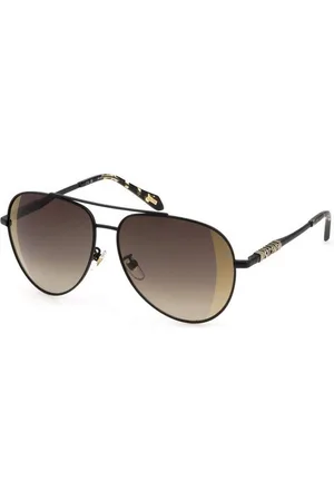 Roberto Cavalli Sonnenbrille Elegante Herrensonnenbrille: Schwarzes Metallgestell mit runden Gläse - Verkäufer: Redeve