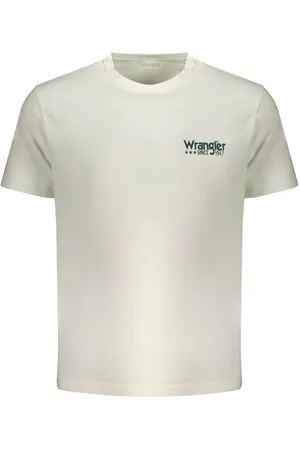 Wrangler T-Shirt Stylisches Weißes Kurzarm-Herren-T-Shirt mit - Verkäufer: Redeve