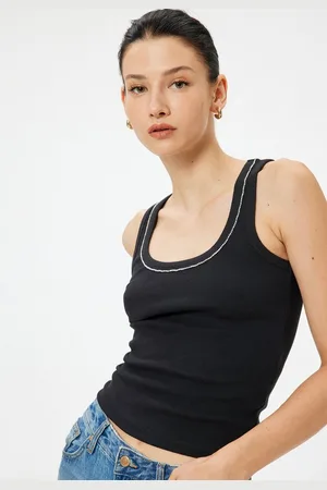 Koton Tanktop U-Kragen Ärmellos - Verkäufer: