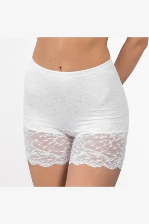 Nina Von C. Panty Silver Edition Spitzen-Short (38 Weiss) - Verkäufer: Emma Dessous