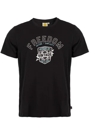 ROADSIGN T-Shirt Australia Vintage (1, 1-tlg., 1) Freedom-Print für entspannte und lässige Styles - Verkäufer: Jansen Fashion Group
