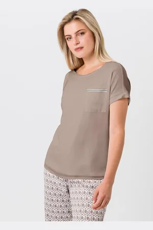 Tuzzi Nero Kurzarmshirt mit dekorativem Detail - Verkäufer: Held Fashion Retail