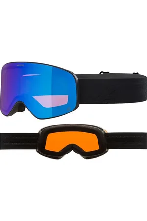 Alpina Skibrille Ladis QM Snowboardbrille Skibrille Quattroflex Black Matt A7297 - Verkäufer: KLEES sports