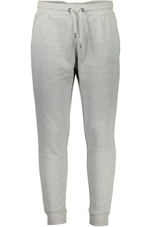 Roberto Cavalli 5-Pocket-Hose Graue Herren-Sporthose mit Elastikbund & Stickerei - Modisch & Bequem - Verkäufer: Redeve