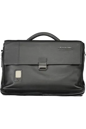 Piquadro Aktentasche, Stylische schwarze Herrentasche mit Laptopfach und Kontrastdetails - Verkäufer: Redeve
