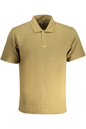La Martina Poloshirt Herren Kurzarm Poloshirt grün mit Stickerei und - Verkäufer: Redeve