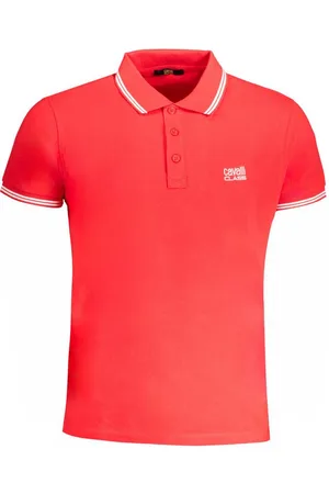 Roberto Cavalli Poloshirt Elegantes Kurzarm-Poloshirt für Herren in Rot mit - Verkäufer: Redeve
