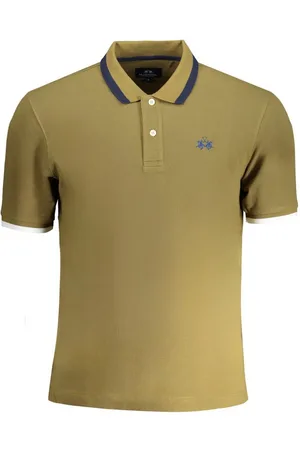 La Martina Poloshirt Herren Slim Fit Polo Grün - Kurzarm - Verkäufer: Redeve