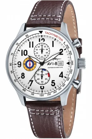 Avi-8 Quarzuhr AV-4011-01 Hawker Hurricane Chronograph 43mm 5ATM - Verkäufer: Timeshop24