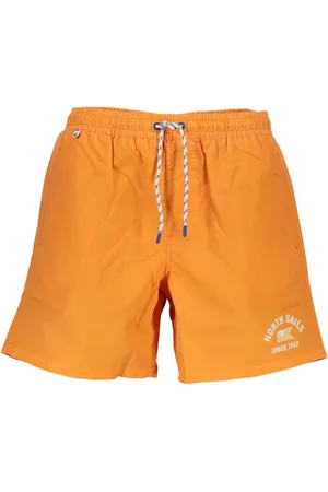 North Sails Badeshorts Herren-Badeshorts Orange: Mittellang, Elastisch, Nachhaltig - Verkäufer: Redeve