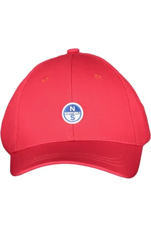 North Sails Strickmütze Herren Basecap Rot: Verstellbare Bio-Baumwolle mit Stickerei - Verkäufer: Redeve