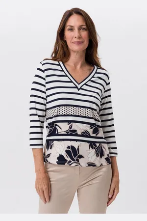 Frank Walder 3/4-Arm-Shirt aus Ecovero-Viskose - Verkäufer: Held Fashion Retail