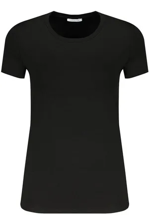 Patrizia Pepe T-Shirt Elegantes Schwarzes Damen T-Shirt mit Strass & - Verkäufer: Redeve