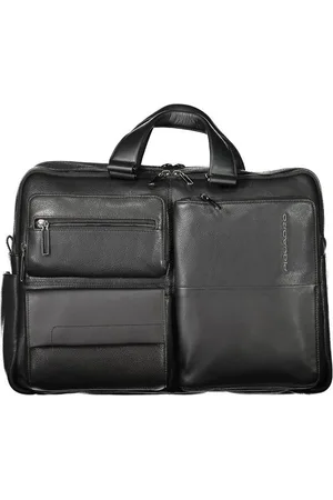 Piquadro Aktentasche, Elegante Schwarze Aktentasche mit Laptopfach & Abnehmbarem Schultergur - Verkäufer: Redeve