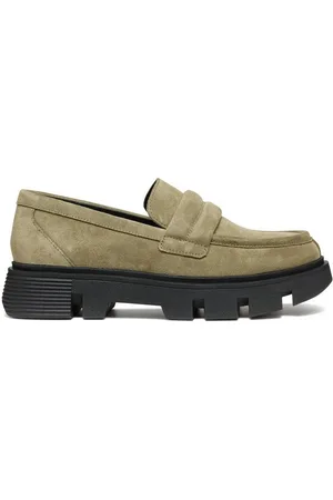 Geox Slipper D Vilde D46UAC 00022 C3704 Khakifarben Slipper - Verkäufer: Modivo_de