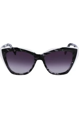 Liu Jo Sonnenbrille Damen Sonnenbrille Weiß: Stilvolles Acetat-Gestell & Eckige Gläser - Verkäufer: Redeve
