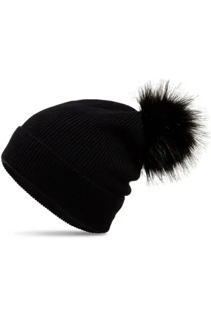 CASPAR Bommelmütze MU212 Gefütterte Damen Strick Long Beanie Mütze mit Kunstfell Bommel - Verkäufer: & SIKORA