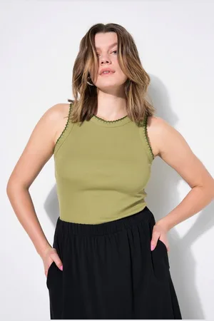 STUDIO UNTOLD Longtop Ripptop Slim Basic Shape Color-Einfassungen - Verkäufer: Popken Fashion Group