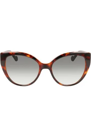 Liu Jo Sonnenbrille Elegante Damen-Sonnenbrille mit runden grünen Gläsern in Braun - Verkäufer: Redeve