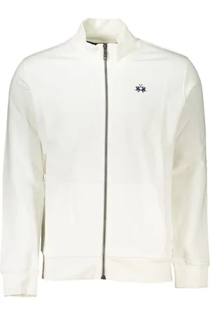 La Martina Sweatshirt Weiße Herren-Sweatjacke mit Reißverschluss – - Verkäufer: Redeve