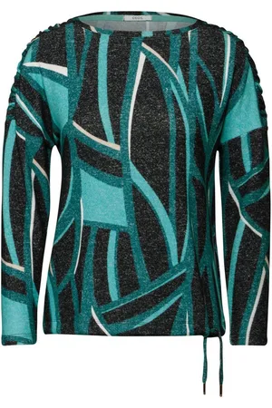 CECIL Kurzarmshirt Bedrucktes Longsleeve - Casual Fit - Verkäufer: Robert Ley Damen & Herrenmoden GmbH & Co KG