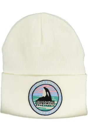 Napapijri Strickmütze Elegante Herrenmütze in Weiß mit Logo-Applikation - Verkäufer: Redeve