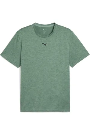 PUMA Trainingsshirt M TAD ESSENTIALS HEATHER CAT TEE (CF SMALL CAT)