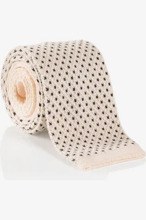 Cinque Krawatte (1-St) mit feinem Hahnentrittstrickmuster